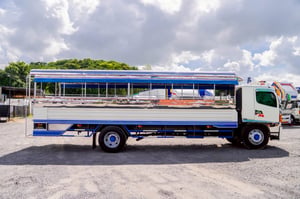 รถสองแถว 6 ล้อ รถบรรทุก ปี2003 HINO FG 212แรงม้า