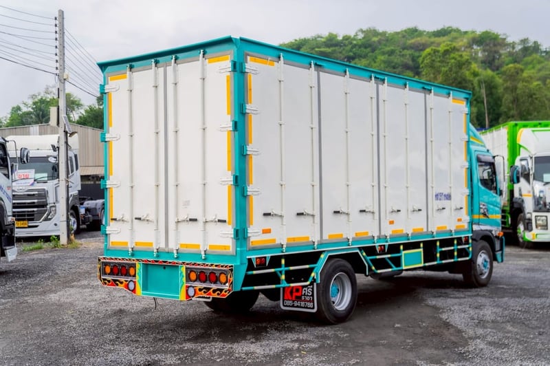 ขาย HINO FC9J 210 แรงม้า ปี 65 ตู้ 10 บาน สภาพสวยพร้อมใช้งาน พิกัด 10.5 ตัน