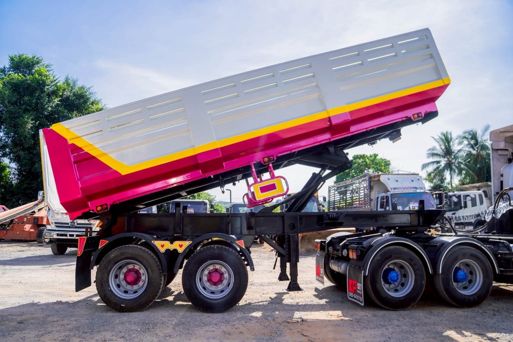 หางพ่วงดัมพ์ Sami ยี่ห้อ NAVA ปี 2567 (ค.ศ. 2024)