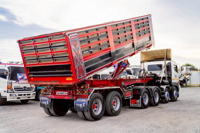 หางเซมิดั๊ม ST TRAILER ปี64 ราคา 490,000