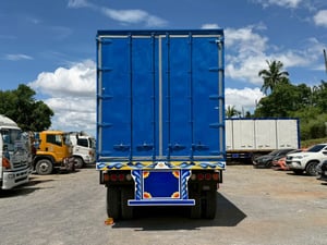 ขายหางผ้าใบ  3 เพลา 12 ล้อ - ผ้าใบปิดข้าง (SMM) สภาพดี พร้อมใช้งาน