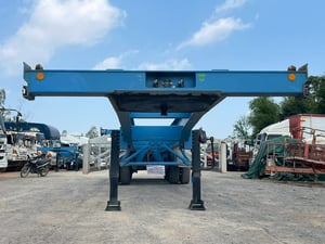 ขายด่วน! หางกึ่งพ่วงบรรทุกตู้คอนเทนเนอร์ 3 เพลา 12 ล้อ ปี 67 สภาพใหม่กริ๊บ พร้อมใช้งาน ทะเบียนกรุงเทพฯ