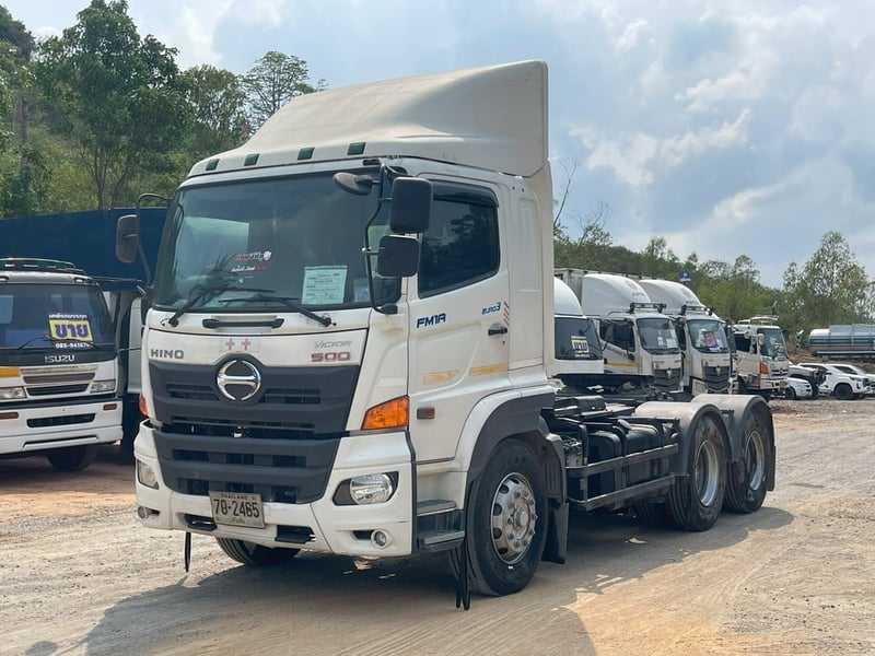 HINO FM 344แรงม้า รถบรรทุก 10ล้อ หัวลาก เฉพาะหัว ปี2018