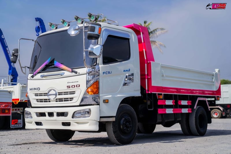 HINO FC 210แรงม้า รถบรรทุก 6ล้อ ดั้มพ์ ปี2019