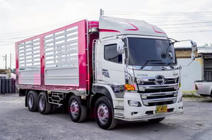 HINO GY 380แรงม้า รถบรรทุก 12ล้อ กระบะคอกสูง ปี2021