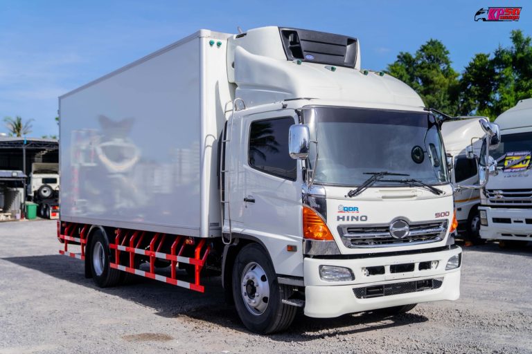 ขาย 6 ล้อ ตู้เย็น HINO FG 212แรงม้า รถบรรทุก 6ล้อ ตู้เย็น ปี2012 เลขไมล์น้อยกว่า 500,000 กม.