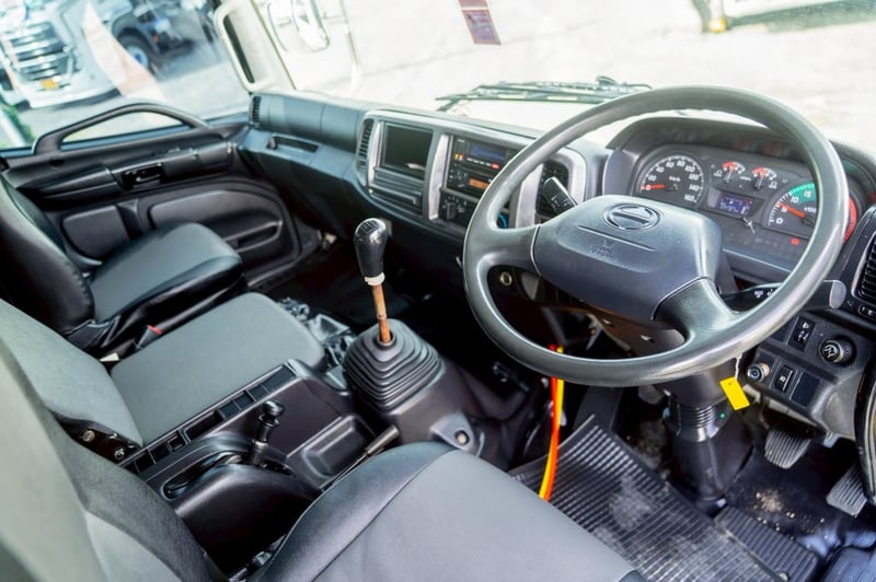 HINO FG 240แรงม้า รถบรรทุก 6ล้อ ตู้แห้ง ปี2019