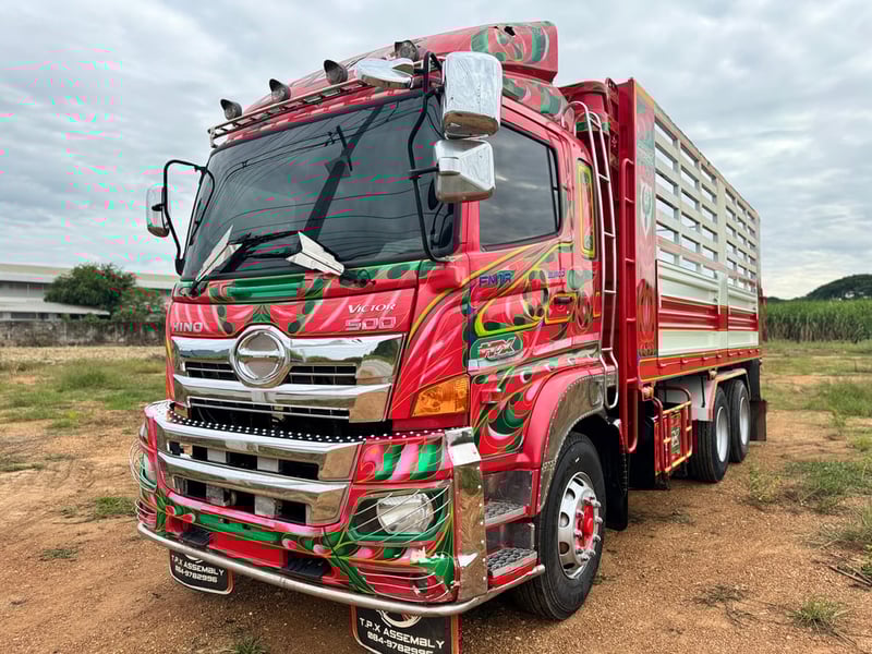 HINO FM 344แรงม้า รถบรรทุก 10ล้อ ดั้มพ์ ปี2019 เลขไมล์ 280,000 กม.