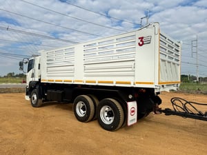 ISUZU FXZ 360แรงม้า รถบรรทุก 10ล้อ พ่วงแม่ลูก ปี2014