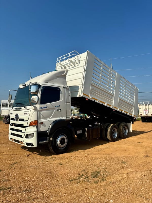 HINO FM 380แรงม้า รถบรรทุก 10ล้อ ดั้มพ์ ปี2019