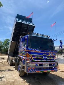 HINO FM 260แรงม้า รถบรรทุก 10ล้อ ดั้มพ์ ปี2016