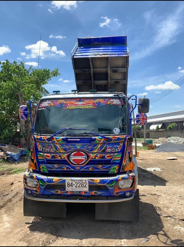 HINO FM 260แรงม้า รถบรรทุก 10ล้อ ดั้มพ์ ปี2018 เลขไมล์น้อยกว่า 500,000 กม.