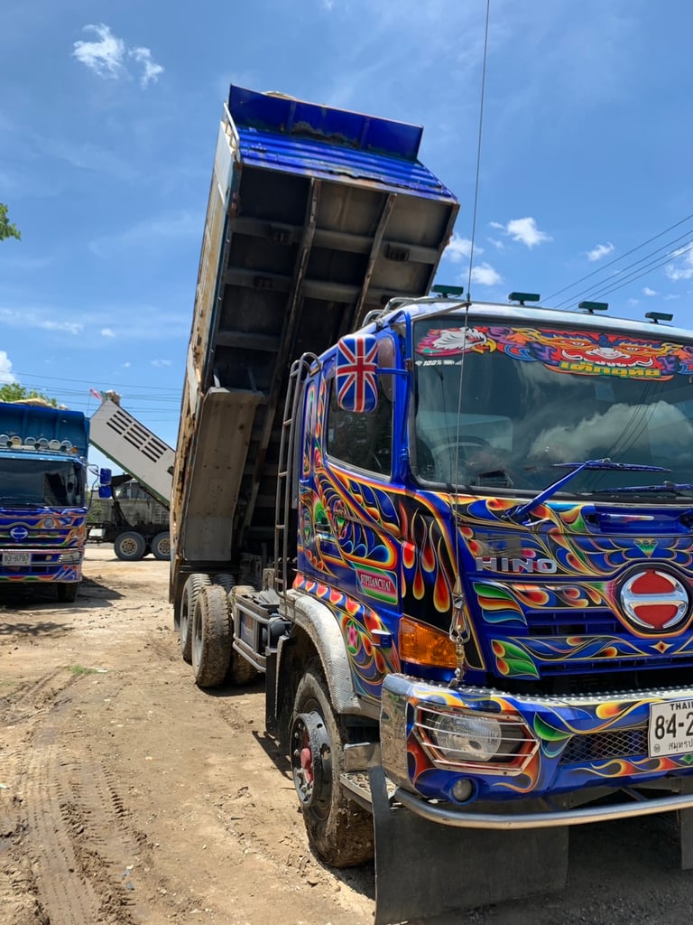HINO FM 260แรงม้า รถบรรทุก 10ล้อ ดั้มพ์ ปี2018
