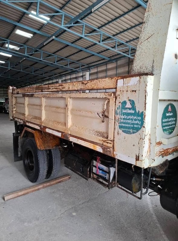 HINO Km777 117แรงม้า รถบรรทุก 6ล้อ ดั้มพ์ ปี1989 เลขไมล์น้อยกว่า 500,000 กม.