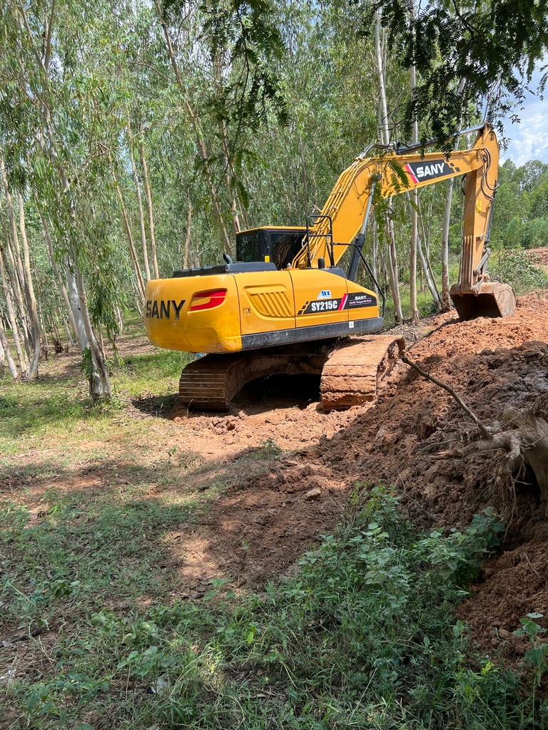 🚜 ขายรถขุด SANY SY215C ปี 2020 (ดีเซล)