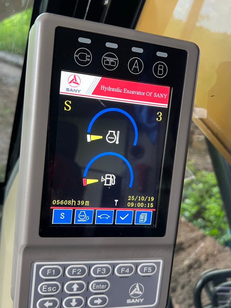 🚜 ขายรถขุด SANY SY215C ปี 2020 (ดีเซล)