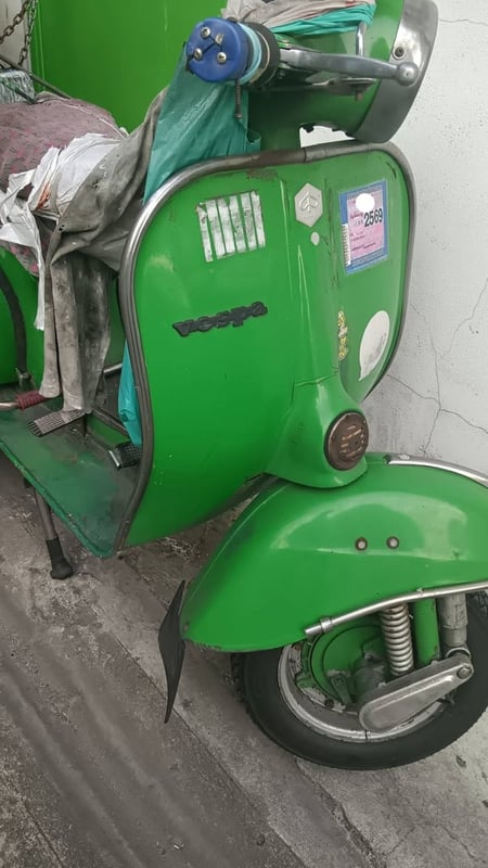 เวสป้าอินเดียมือ1จากห้างครับ