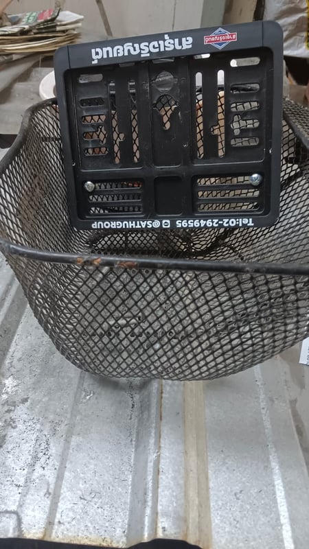 ตะกร้าหน้ารถเวฟครับ