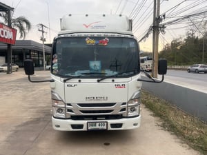 ISUZU NLR130 NLR85EXXXU 130แรงม้า รถบรรทุก 4ล้อ ตู้แห้ง ปี2023