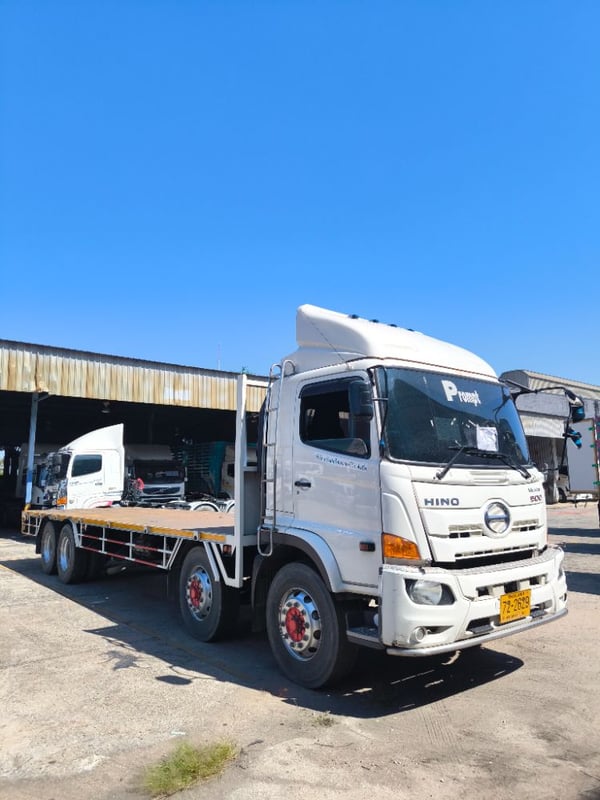 HINO HINO VICTOR500	 HINO Fl8JN1A-SGT 12 ล้อ, กระบะคอกเ 260แรงม้า รถบรรทุก 12ล้อ พื้นเรียบ ปี2017 เลขไมล์น้อยกว่า 500,000 กม.