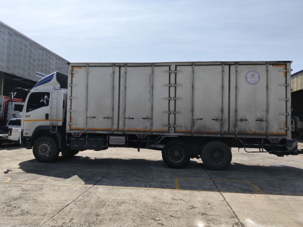 ISUZU ISUZU FVM300 "FVM34TSXXT ISUZU 221แรงม้า รถบรรทุก 6ล้อ ตู้แห้ง ปี2017 ISUZU ISUZU FVM300 "FVM34TSXXT ISUZU 221แรงม้า รถบรรทุก 6ล้อ ตู้แห้ง ปี2017