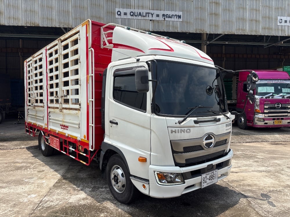 HINO HINO DOMINATOR500 FC9JJIA 210แรงม้า รถบรรทุก 6ล้อ กระบะคอกสูง ปี2022 HINO HINO DOMINATOR500 FC9JJIA 210แรงม้า รถบรรทุก 6ล้อ กระบะคอกสูง ปี2022