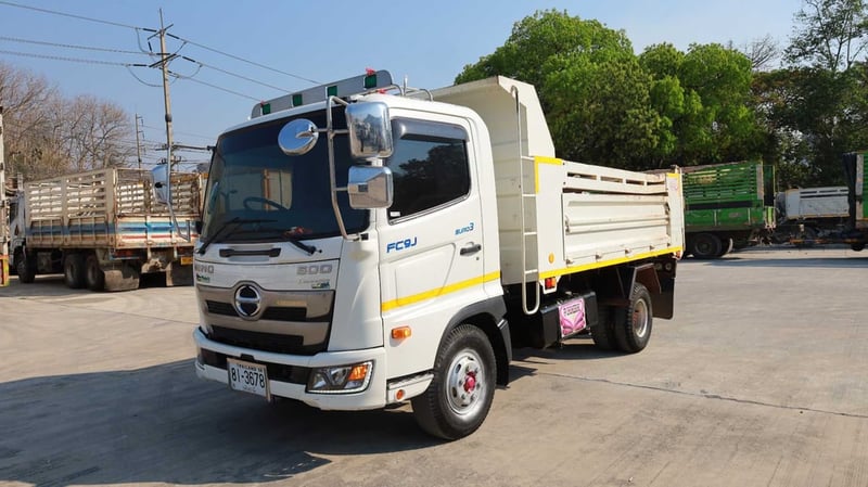 HINO DOMINATOR500 FC9JE1A-CBAHF 210แรงม้า รถบรรทุก 6ล้อ ดั้มพ์ ปี2022