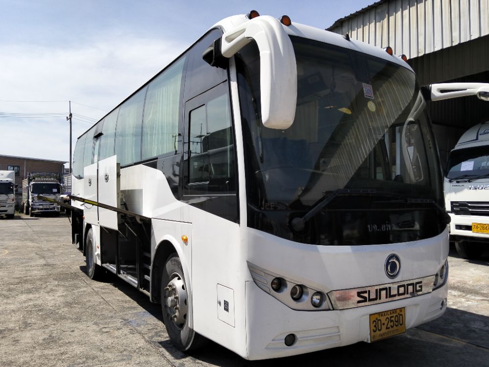 BUS "SUNLONG SLK6930D รถบัส 32 ที่นั่ง" จดทะเบียนปี2016 ไมล์น้อยกว่า400,000 BUS "SUNLONG SLK6930D รถบัส 32 ที่นั่ง" จดทะเบียนปี2016 ไมล์น้อยกว่า400,000