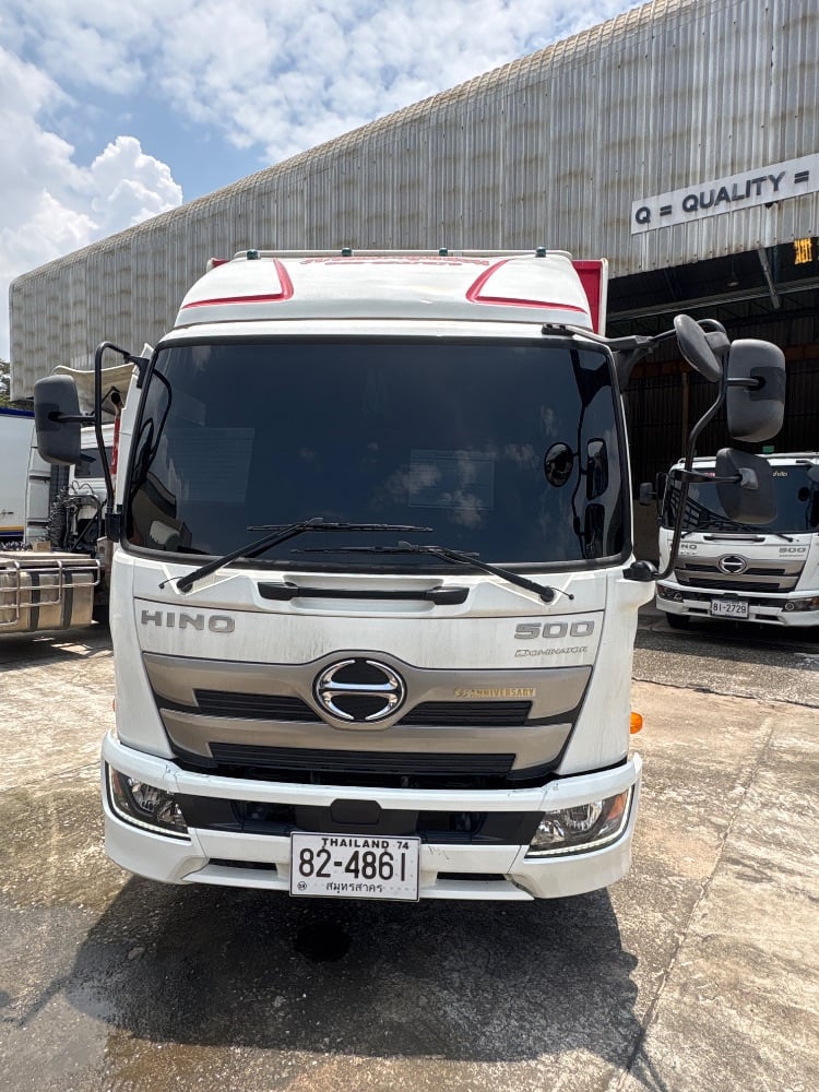HINO HINO DOMINATOR500 FC9JJIA 210แรงม้า รถบรรทุก 6ล้อ กระบะคอกสูง ปี2022 HINO HINO DOMINATOR500 FC9JJIA 210แรงม้า รถบรรทุก 6ล้อ กระบะคอกสูง ปี2022