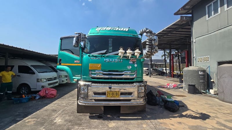 ISUZU FXZ360 FXZ77QXDFV 360แรงม้า รถบรรทุก 10ล้อ พ่วงแม่ลูก ปี2021