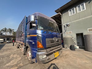 HINO 700 414แรงม้า รถบรรทุก 12ล้อ กระบะคอกสูง ปี2023