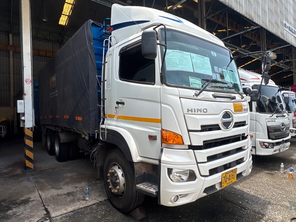 HINO VICTOR500	FM2PN1D-XHT 10ล้อ, กระบะบรรทุก