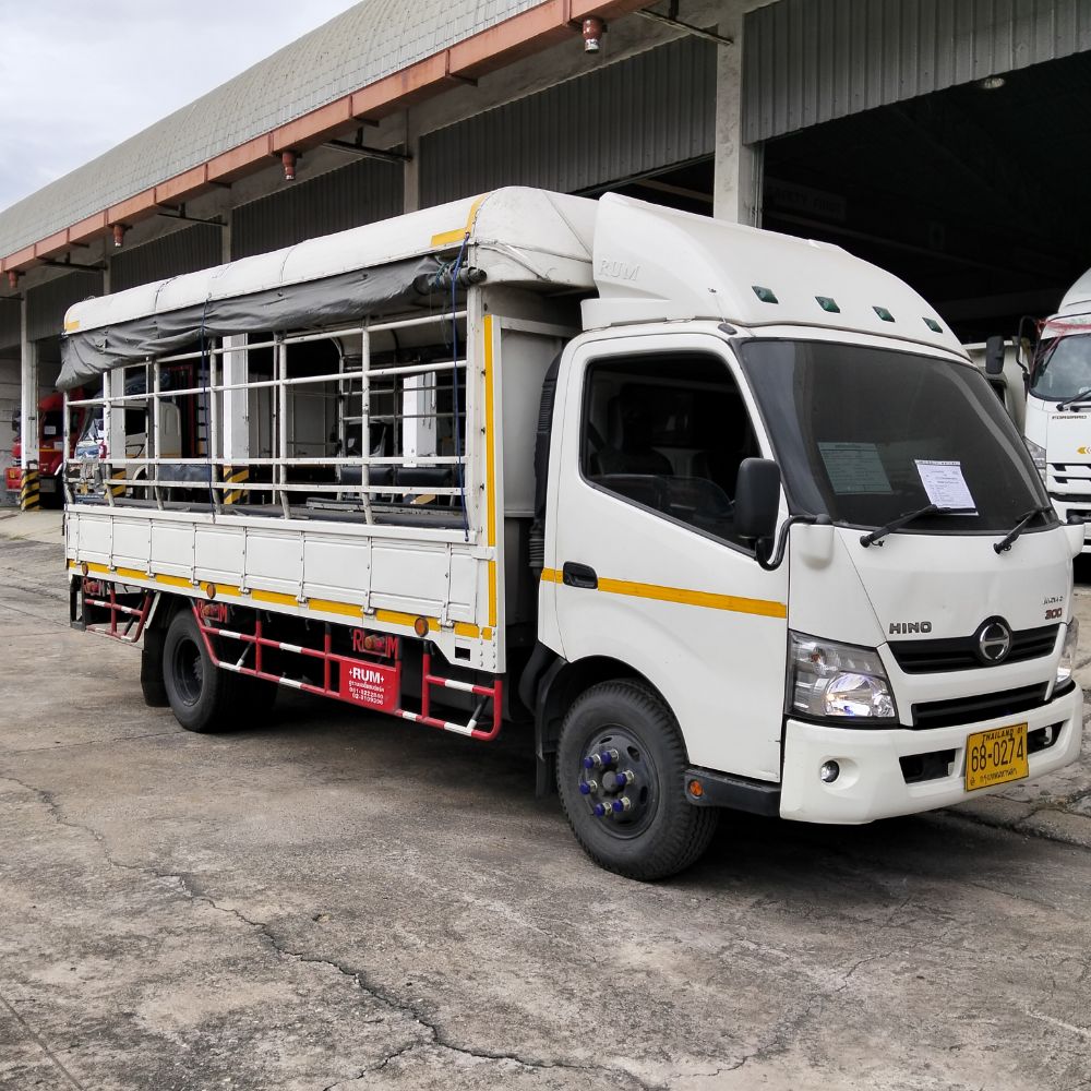 HINO HINO  300 INNOVATOR "HINO XZU720R-HKFTLT3 6 ล้อ, ก 150แรงม้า รถบรรทุก 6ล้อ กระบะไม้พร้อมหลังคาอลูมิเนียม ปี2022 เลขไมล์น้อยกว่า 500,000 กม.