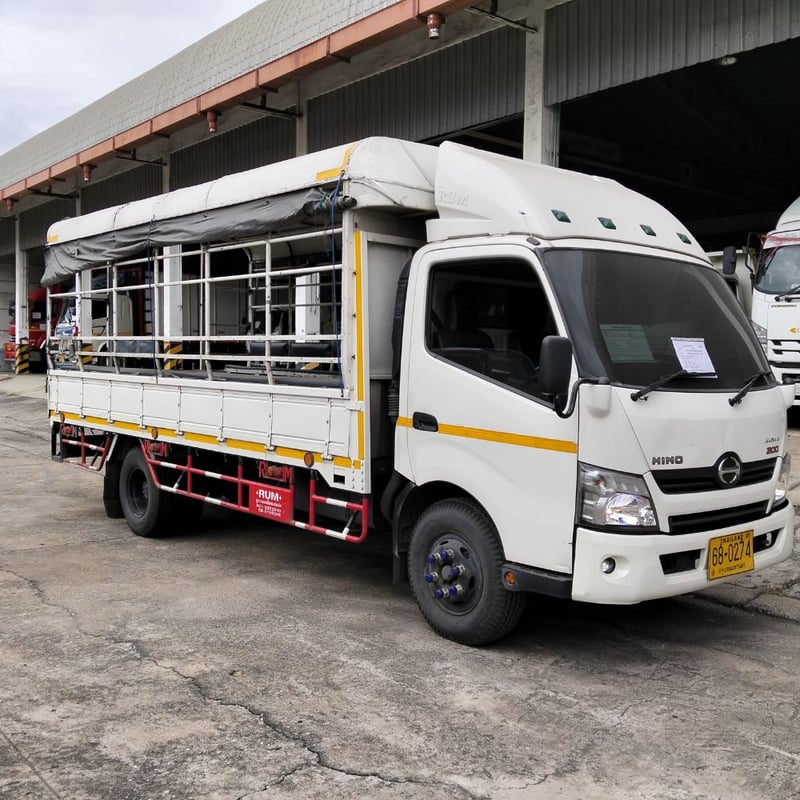 HINO HINO  300 INNOVATOR "HINO XZU720R-HKFTLT3 6 ล้อ, ก 150แรงม้า รถบรรทุก 6ล้อ กระบะไม้พร้อมหลังคาอลูมิเนียม ปี2022 เลขไมล์น้อยกว่า 500,000 กม.