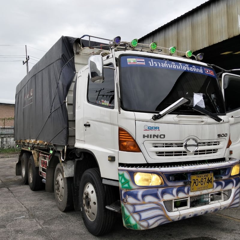 HINO HINO 500	"HINO FM2PNMD    315แรงม้า รถบรรทุก 12ล้อ ตู้แห้ง ปี2012 เลขไมล์น้อยกว่า 500,000 กม.