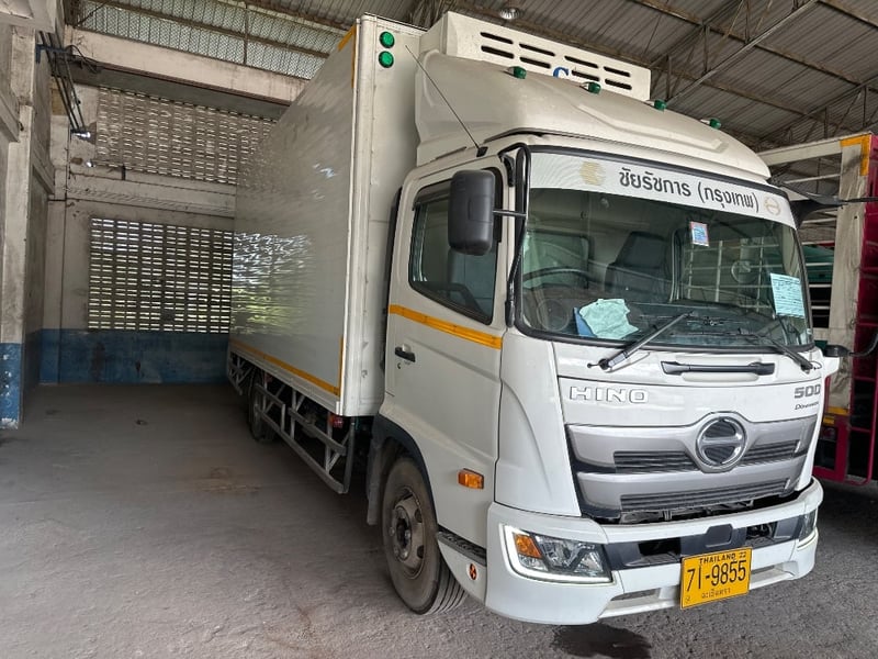 HINO HINO DOMINATOR500 FC9JJ1A-ABAHF  155แรงม้า รถบรรทุก 6ล้อ ตู้เย็น ปี2023