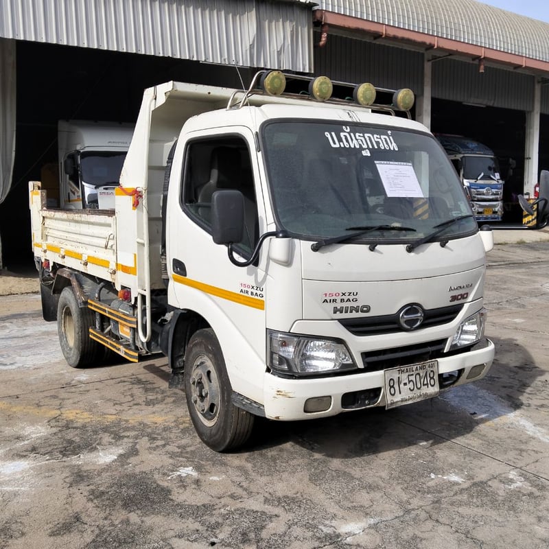 HINO HINO  300 INNOVATOR	"HINO XZU600R-HKTQLT3   150แรงม้า รถบรรทุก 6ล้อ ดั้มพ์ ปี2021 เลขไมล์น้อยกว่า 500,000 กม.