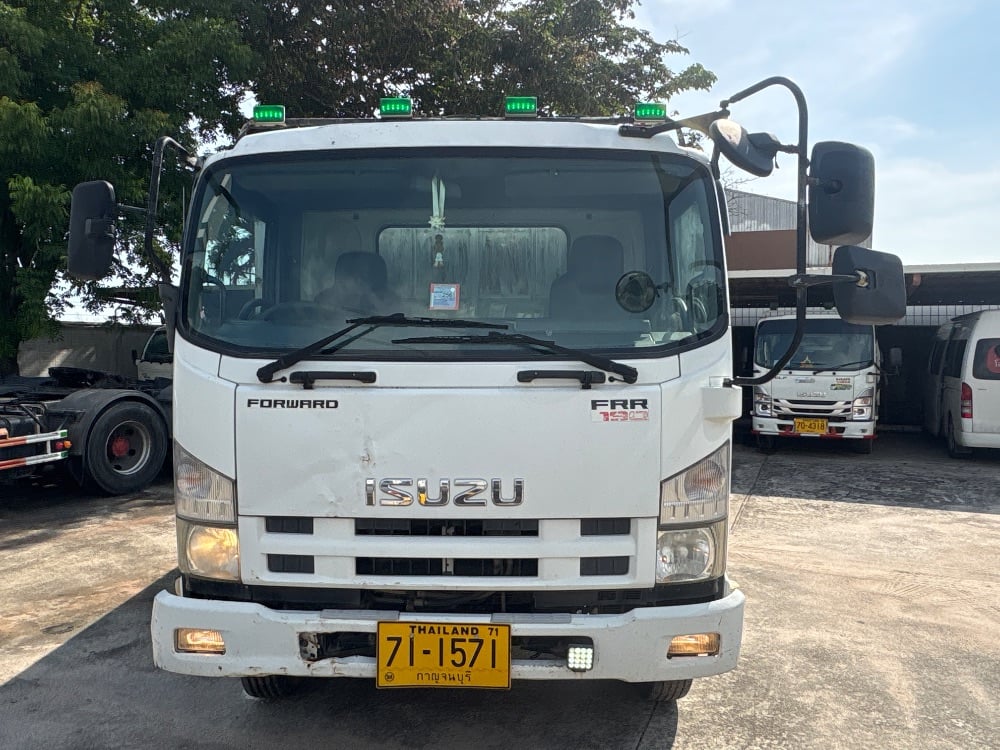 ISUZU ISUZU FRR190 FRR90NNXXQ 190แรงม้า รถบรรทุก 6ล้อ กระบะเหล็ก ปี2014