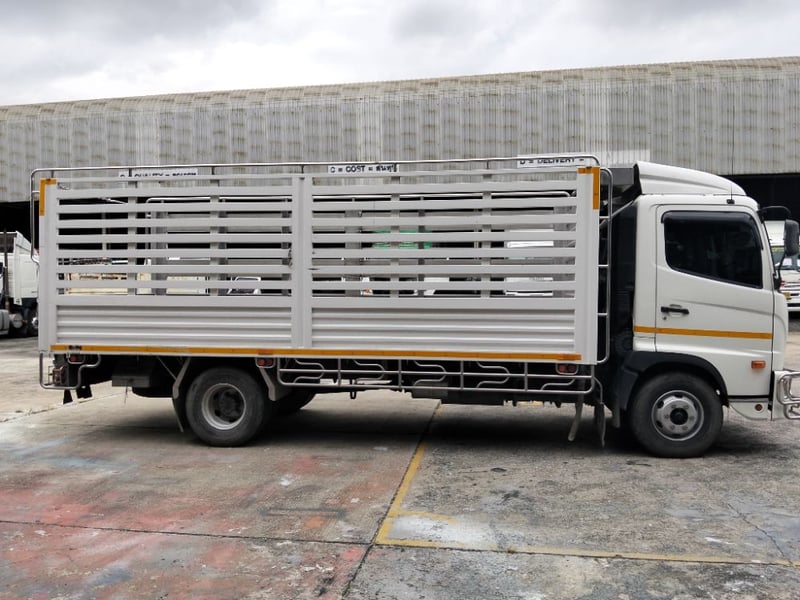 HINO DOMINATOR500 FC9JJ1A-CBAHF 210แรงม้า รถบรรทุก 6ล้อ กระบะคอกสูง ปี2023 เลขไมล์น้อยกว่า 50,000 กม. (ทะเบียน 68-9636) HINO DOMINATOR500 FC9JJ1A-CBAHF 210แรงม้า รถบรรทุก 6ล้อ กระบะคอกสูง ปี2023 เลขไมล์น้อยกว่า 50,000 กม. (ทะเบียน 68-9636)