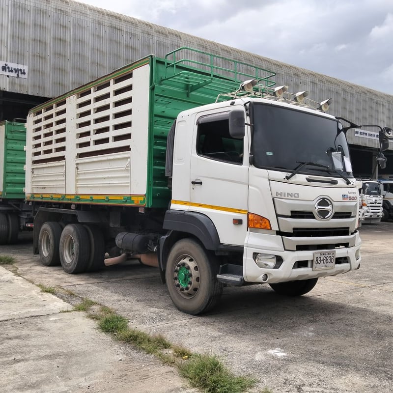 HINO HINO VICTOR500	HINO FM2PN1D-XHTEDIT 380แรงม้า รถบรรทุก 6ล้อ พ่วงแม่ลูก ปี2016