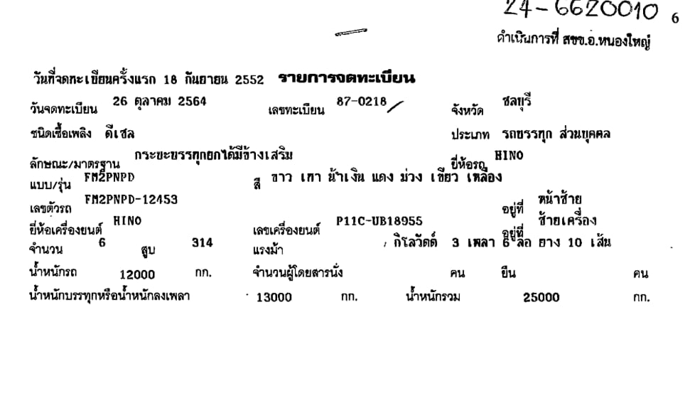 HINO HINO DOMINATOR500 	HINO FM2PNPD 314แรงม้า รถบรรทุก 6ล้อ กระบะคอกสูง ปี2009 เลขไมล์น้อยกว่า 800,000 กม.