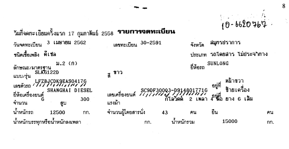 SUNLONG SLK6122D รถโดยสารบัส 43 ที่นั่ง" จดทะเบียนปี2015 ไมล์น้อยกว่า600,000 SUNLONG SLK6122D รถโดยสารบัส 43 ที่นั่ง" จดทะเบียนปี2015 ไมล์น้อยกว่า600,000