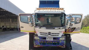 HINO 500 FM1ANLD 210แรงม้า รถบรรทุก 10ล้อ พ่วงแม่ลูก ปี2023