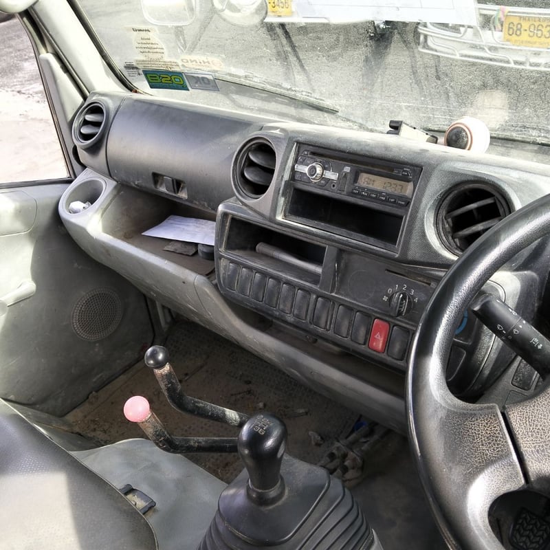 HINO 300 INNOVATOR XZU600R-HKTQLT3   150แรงม้า รถบรรทุก 6ล้อ ดั้มพ์ ปี2021 เลขไมล์น้อยกว่า 500,000 กม. (ทะเบียน 81-5048)