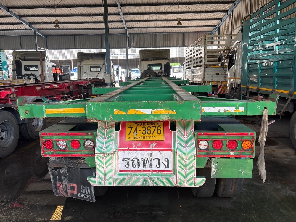  หางพ่วง ก้างปลา 3 เพลา