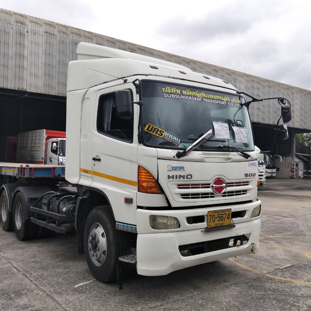 HINO HINO 500	HINO FM2PKMA 360แรงม้า รถบรรทุก หัวลาก 10ล้อ หัวลาก เฉพาะหัว ปี2012 เลขไมล์มากกว่า 800,000 กม.