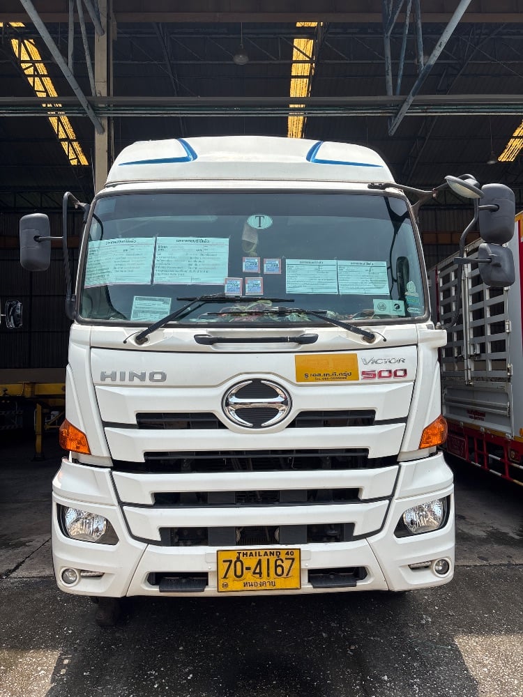 HINO VICTOR500	FM2PN1D-XHT 10ล้อ, กระบะบรรทุก
