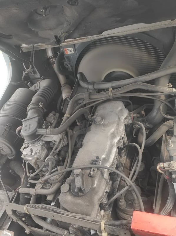 รถยก Nissan  ขนาด 1.5 ตัน เกียร์ออโต้ ติดแก๊ส พร้อมใช้งาน