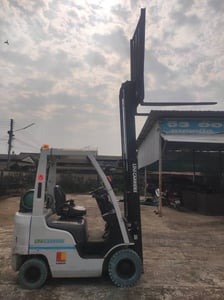 รถยก Nissan (Unicarriers) ขนาด 1.5 ตัน ติดแก๊ส สภาพนางฟ้า พร้อมใช้งาน