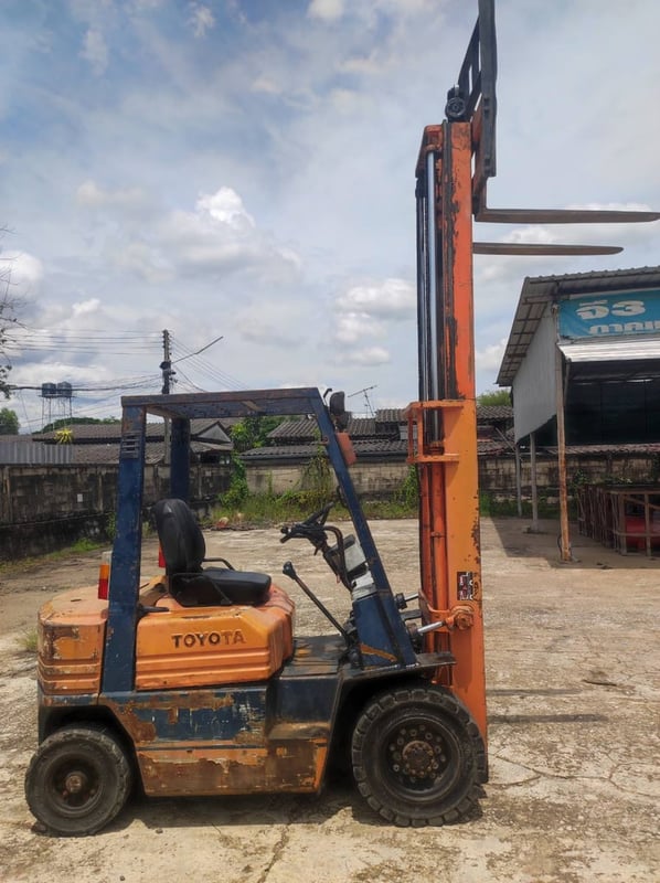 รถยก Toyota 5FD20 ขนาด 2 ตัน เครื่องยนต์ดีเซล ของดีหายาก พร้อมใช้งาน ต่อรองราคาได้